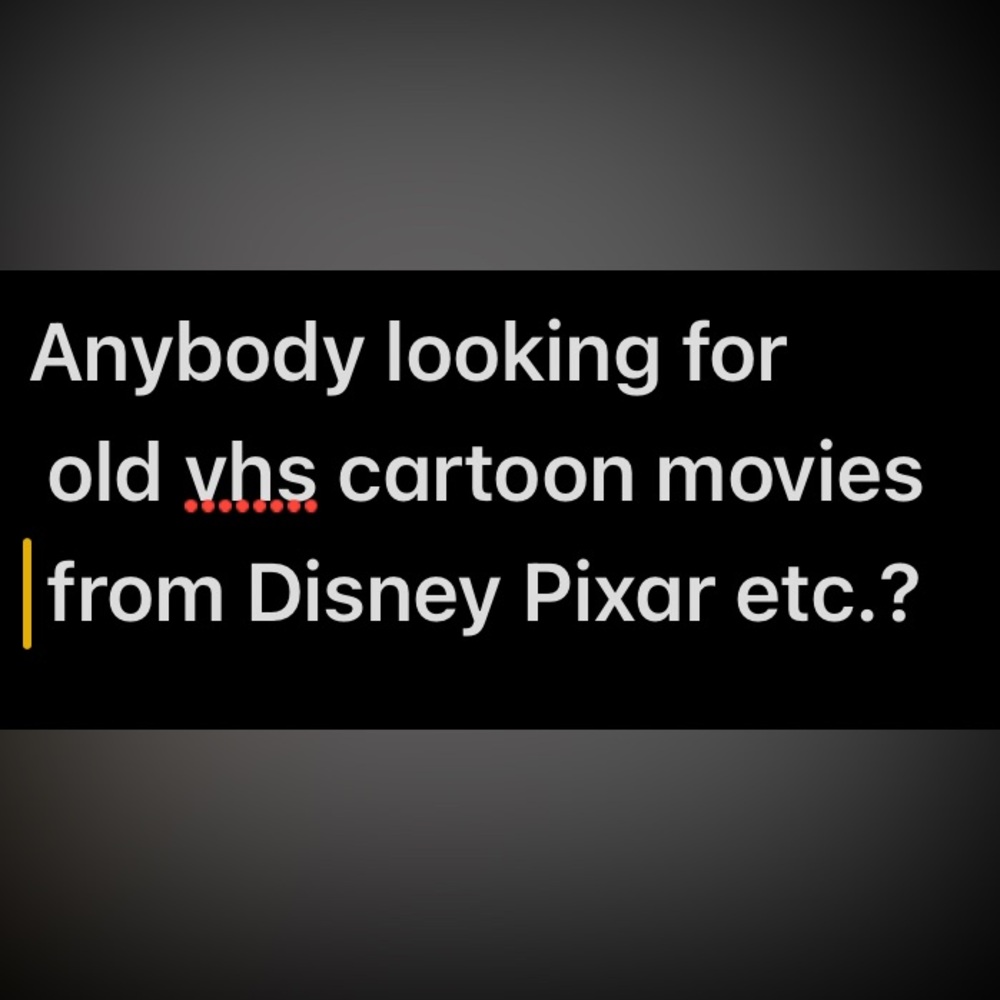 100s of vhs animated movies